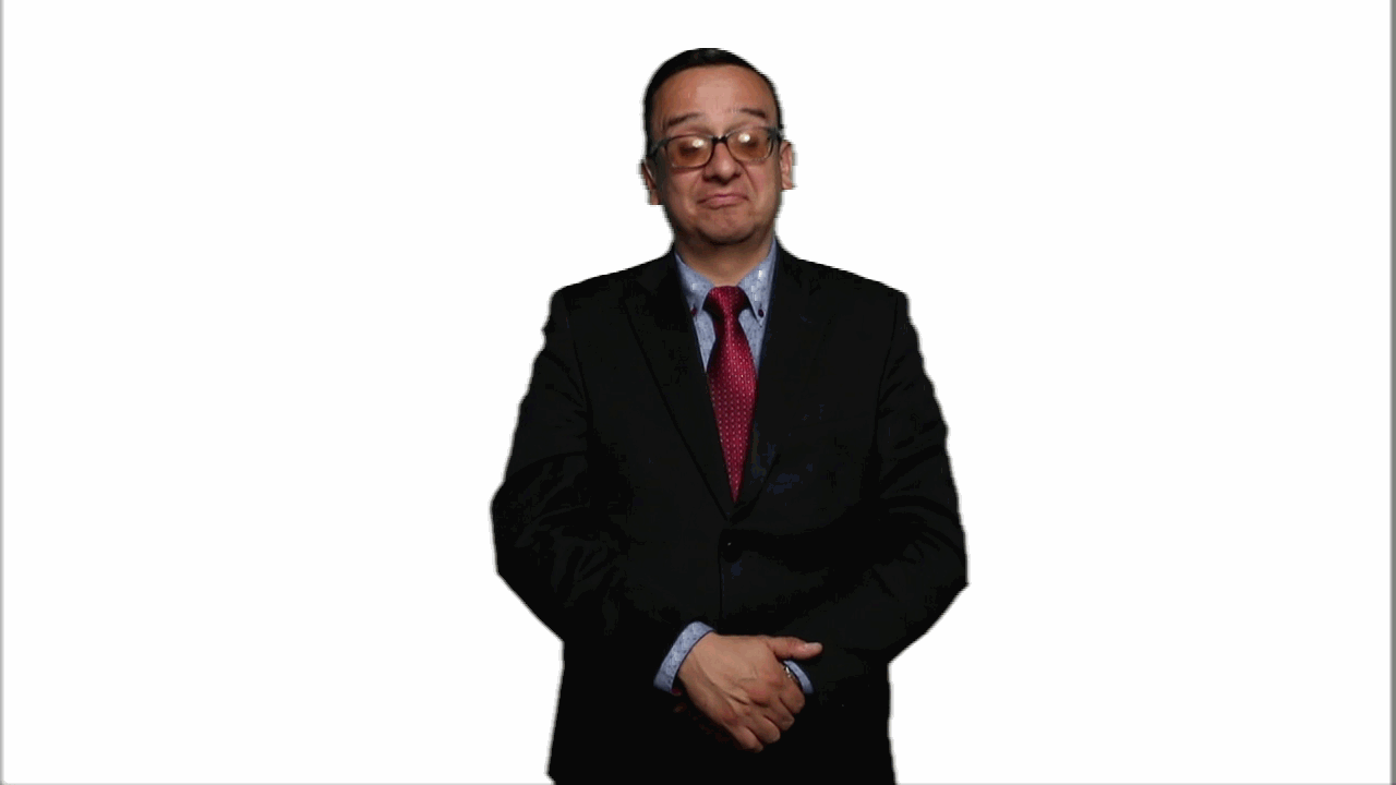 Gif de objetivos señado por una persona sorda